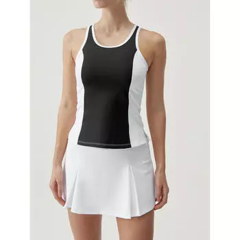 Женская спортивная футболка из двухцветной ткани. BORN LIVING YOGA, цвет weiss