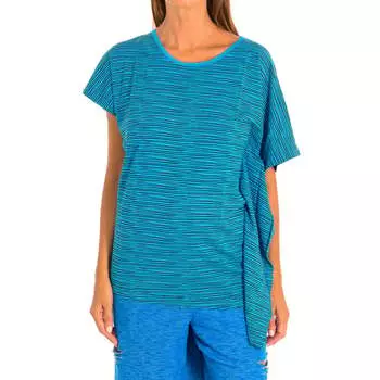 Женская спортивная футболка с коротким рукавом и круглым вырезом z1t00682 Zumba, синий