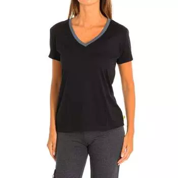 Женская спортивная футболка с рукавами z1t00506 Zumba, черный