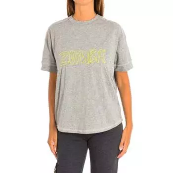 Женская спортивная футболка с рукавами z2t00106 Zumba, серый