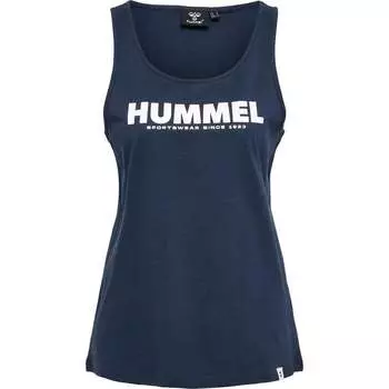 Женская спортивная майка Hmllegacy без рукавов HUMMEL, цвет blau