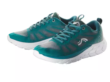 Женская спортивная обувь Crivit на текстильной подкладке, бирюзовый/серый