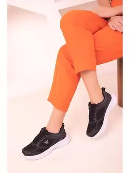 Женская спортивная обувь для активного отдыха на шнуровке Soho Exclusive, черный