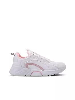 Женская спортивная обувь для активного отдыха с цветными блоками на шнуровке SLAZENGER, белый