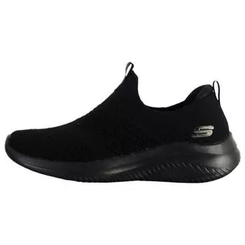 Женская спортивная обувь для ходьбы SKECHERS 149855_BBK Черный без шнурков