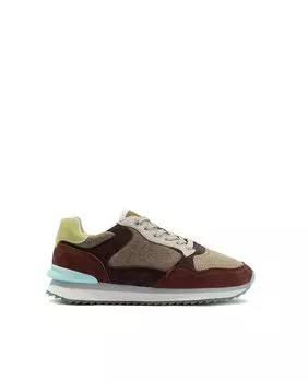 Женская спортивная обувь из комбинированной кожи и трафаретной подошвой Hoff, мультиколор