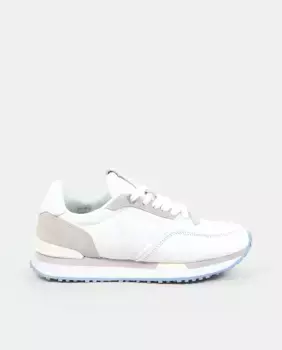 Женская спортивная обувь из ткани и кожи Abbacino, бежевый