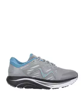 Женская спортивная обувь на шнурках и дышащей сетке Mbt, серый