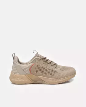 Женская спортивная обувь на шнурках и из гибкой ткани Refresh, бежевый