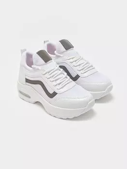 Женская спортивная обувь на шнуровке Flet, белый