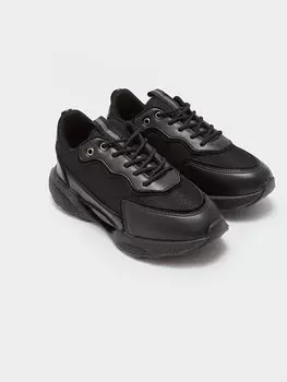 Женская спортивная обувь на шнуровке Flet, черный