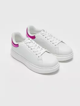 Женская спортивная обувь на шнуровке LCW STEPS, от белого