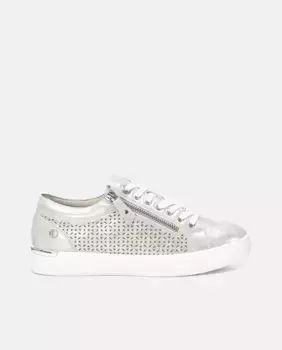 Женская спортивная обувь на шнуровке Xti, серебрянный