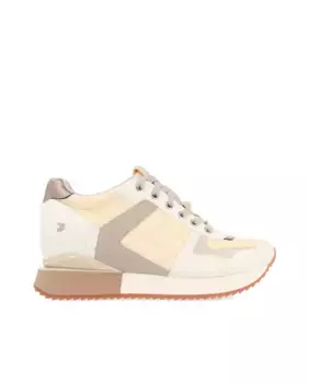 Женская спортивная обувь на внутренней танкетке и подкладке из переработанного сырья Gioseppo, белый