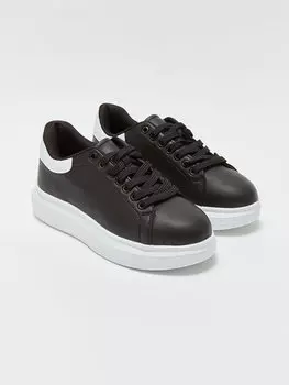 Женская спортивная обувь под кожу LCW STEPS, черный