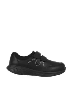 Женская спортивная обувь с двойной клейкой застежкой и водонепроницаемостью Mbt, черный