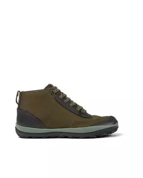 Женская спортивная обувь с технологией Gore-Tex с зелеными ботильонами Camper, зеленый