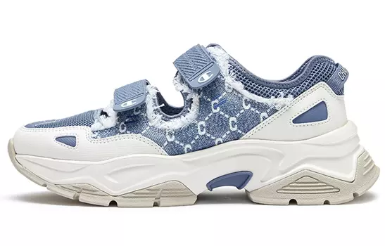 Женская спортивная обувь в стиле ретро в стиле ретро Champion, Macchiton blue/cream white