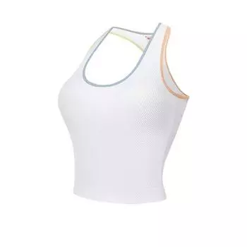 Женская спортивная рубашка без рукавов Wilson, Cinnabar Orange