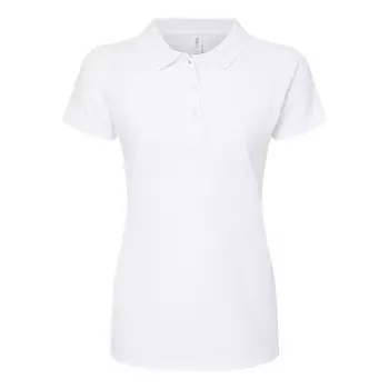Женская спортивная рубашка-поло Tultex 50/50, белый