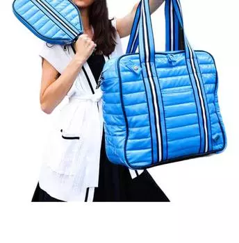 Женская спортивная сумка с маринованными специями, лакированный синий Hampton Think Royln