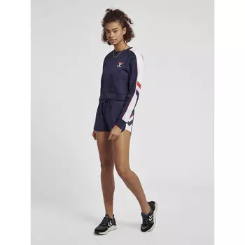 Женская спортивная толстовка Hummel, цвет navyblau/blau/blau