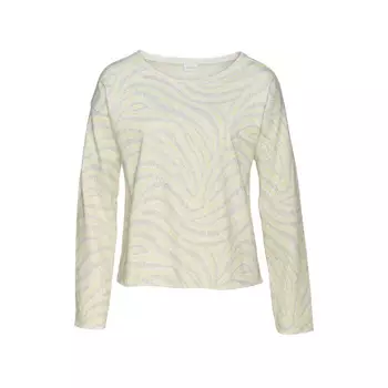 Женская спортивная толстовка Lascana, цвет gelb/hellgrau