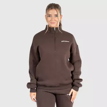 Женская спортивная толстовка Smilodox, коричневый