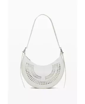 Женская средняя перфорированная сумка Desigual, коричневый/бежевый