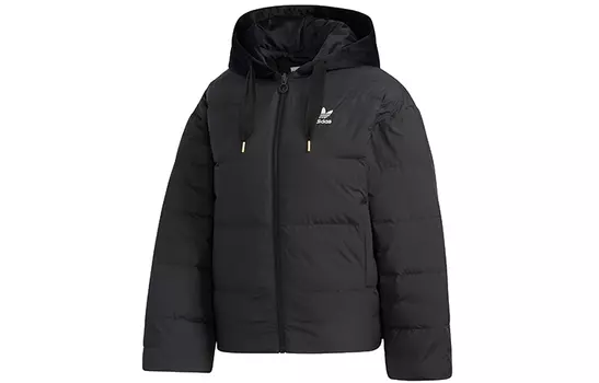 Женская стеганая куртка Adidas Originals, цвет Black