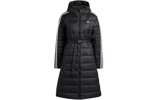 Женская стеганая куртка Adidas Originals, цвет Black