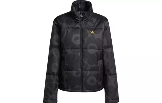 Женская стеганая куртка Adidas Originals, цвет Black
