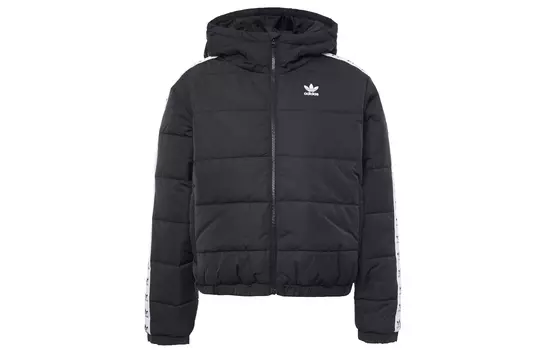 Женская стеганая куртка Adidas Originals, цвет Black