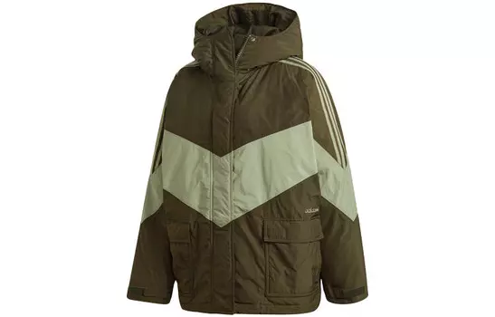 Женская стеганая куртка Adidas Originals, цвет Green