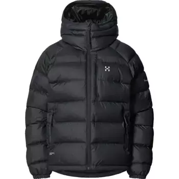 Женская стеганая куртка Haglfs Rosson Down Hood, черный