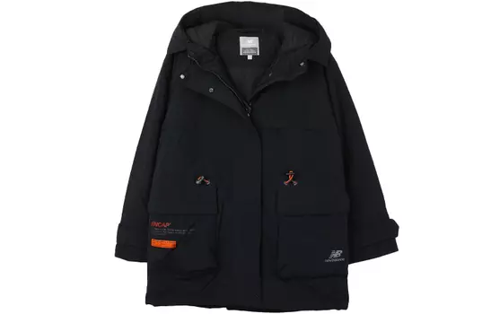 Женская стеганая куртка New Balance, цвет Black