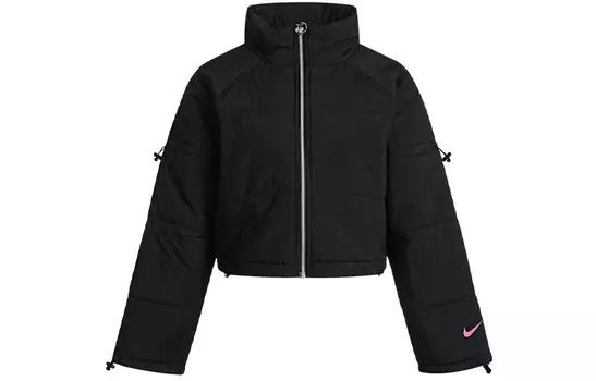 Женская стеганая куртка Nike, цвет Black