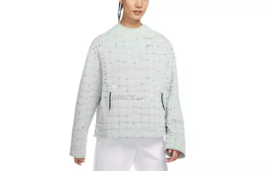 Женская стеганая куртка Nike, цвет LightSilver
