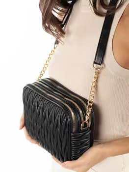 Женская стеганая сумка через плечо с несколькими отделениями Madamra