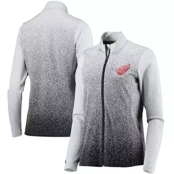 Женская сухая куртка с молнией во всю длину Antigua White/Black Detroit Red Wings Guide Desert Dry Antigua