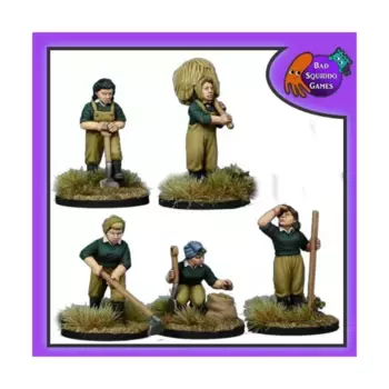 Женская сухопутная армия - за работой, Women of WW2 - British (28mm)