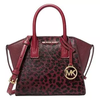 Женская сумка Avril из коровьей замши на одно плечо, цвет Ox Blood, разноцветная MICHAEL KORS