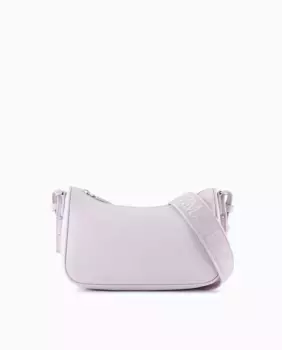 Женская сумка-багет через плечо Emporio Armani, светло-розовый