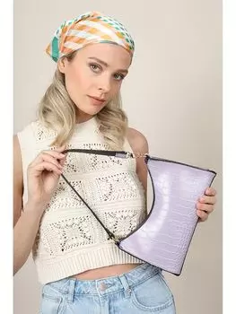 Женская сумка Baguette с кожаной цепочкой Madamra