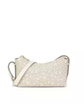 Женская сумка-бандо Kaos Mini Lines среднего размера с принтом Tous, бежевый