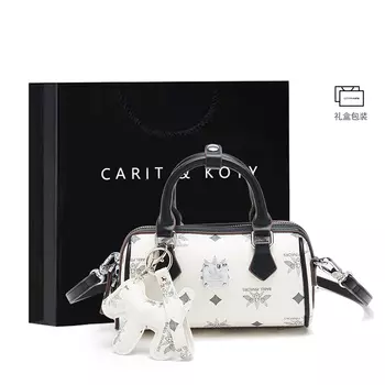 Женская сумка Carit&Koty, Черный с белым