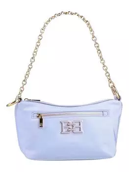 Женская сумка-чехол через плечо Bally Eyfel 6301342 лавандового цвета с логотипом и пластиной