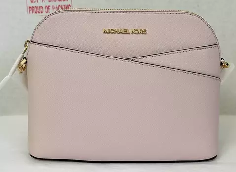 Женская сумка-чехол Michael Kors Jet set Travel Dome Leather сумка через плечо, цвет powder blush pink