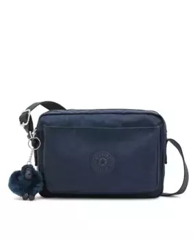 Женская сумка через плечо Abanu M с регулируемым ремешком темно-синего цвета Kipling, тёмно-синий