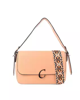 Женская сумка через плечо Albany светло-коричневого цвета с клапаном Cimarrn, розовый